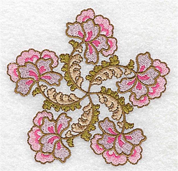 Picture of Floral Array Machine Embroidery Design