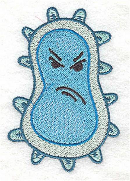 Picture of Nasty Germ Machine Embroidery Design