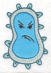 Picture of Nasty Germ Applique Machine Embroidery Design
