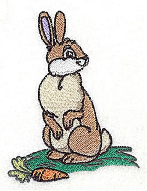 Picture of Hoppity Bunny Machine Embroidery Design