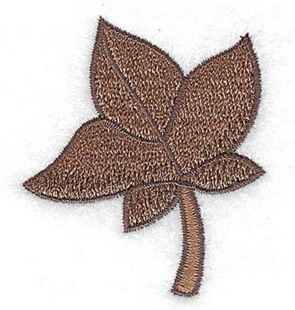 Picture of Fall Leaf Machine Embroidery Design