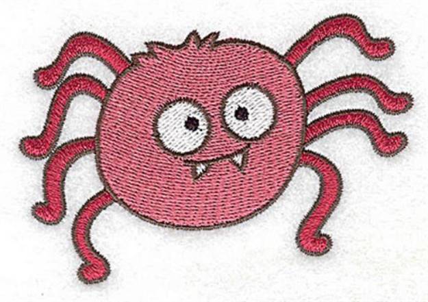 Picture of Crawly Spider Machine Embroidery Design