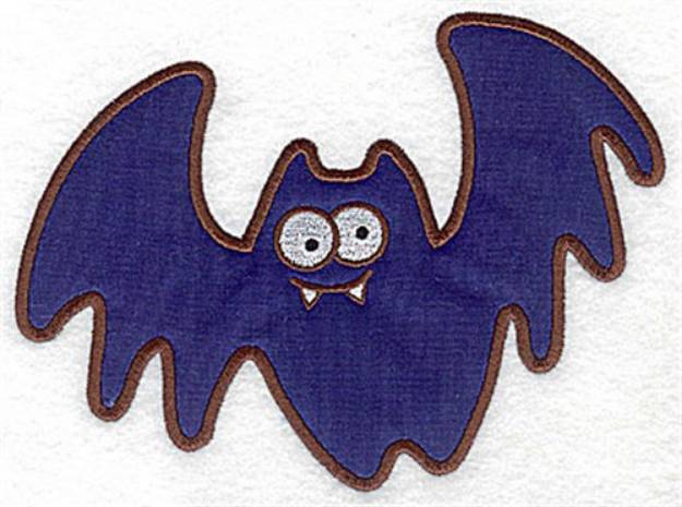 Picture of Bat Applique Machine Embroidery Design