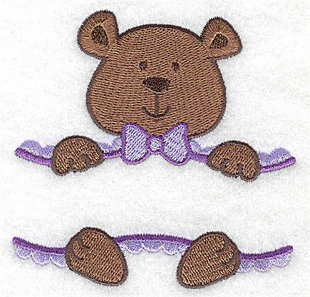 Picture of Teddy Frame Machine Embroidery Design