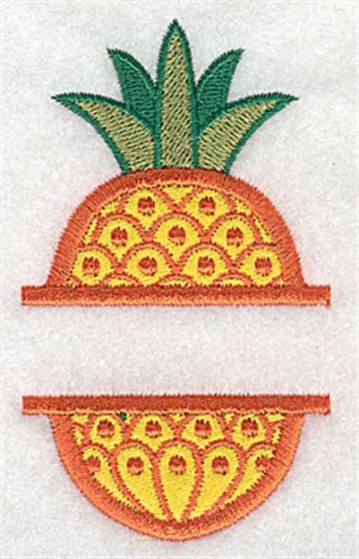 Picture of Pineapple Applique Machine Embroidery Design