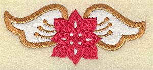 Picture of Christmas WIngs Machine Embroidery Design
