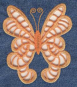 Picture of Swallowtail Cutwork Machine Embroidery Design