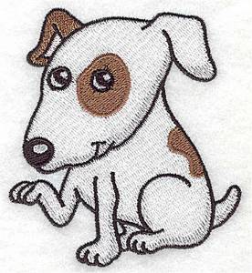 Picture of Terrier Machine Embroidery Design