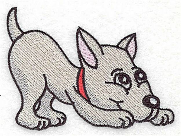 Picture of Happy Dog Machine Embroidery Design