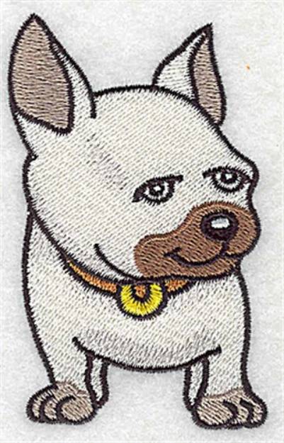 Picture of Pug Boxer Machine Embroidery Design