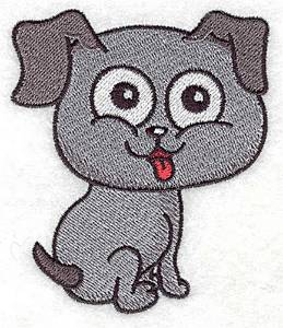 Picture of Happy Pup Machine Embroidery Design