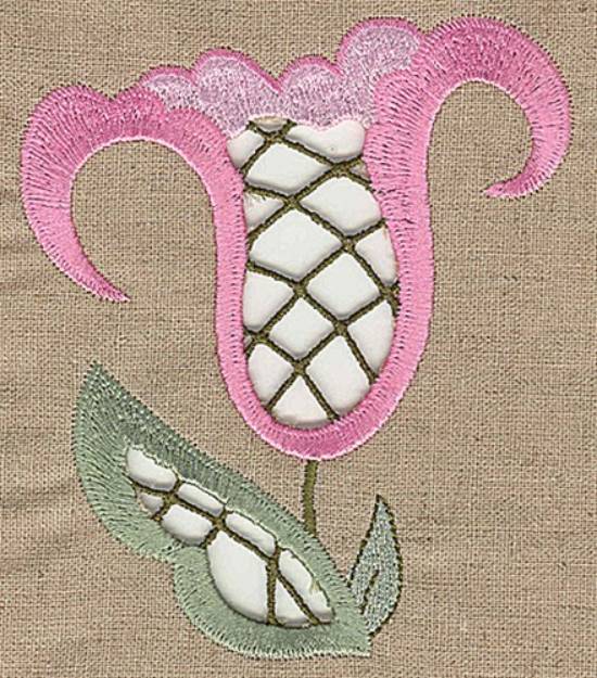 Picture of Cutwork Bloom Machine Embroidery Design