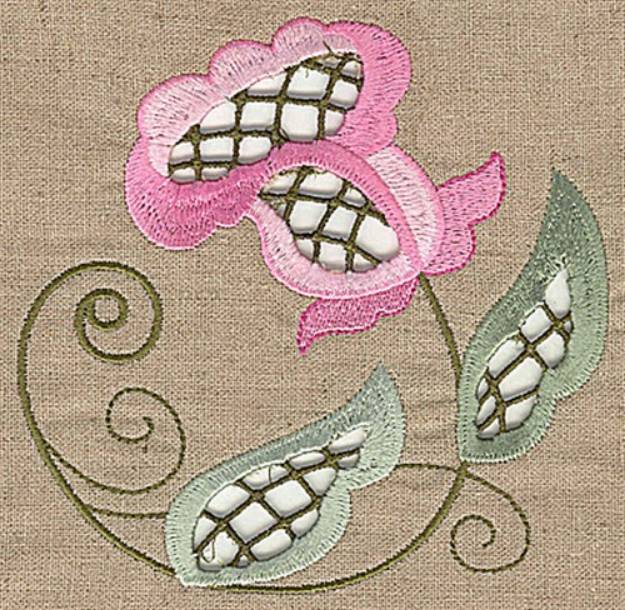 Picture of Cutwork Bloom Machine Embroidery Design