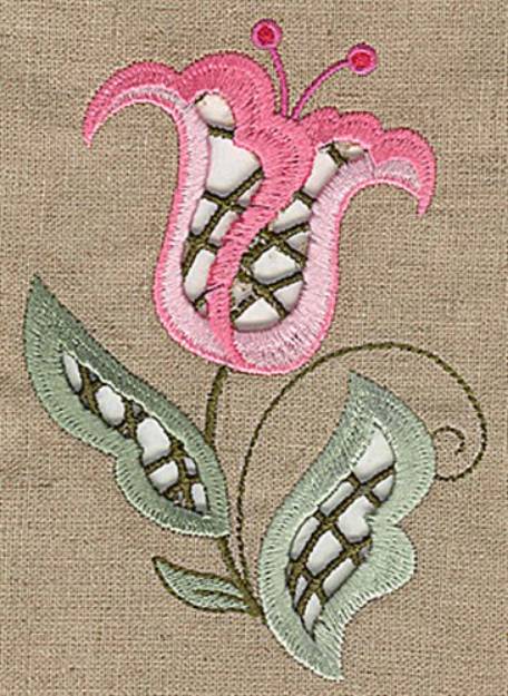 Picture of Blooming Cutwork Machine Embroidery Design