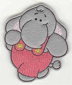 Picture of Feltie Elephant Machine Embroidery Design