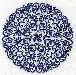 Picture of Intricate Circle Machine Embroidery Design
