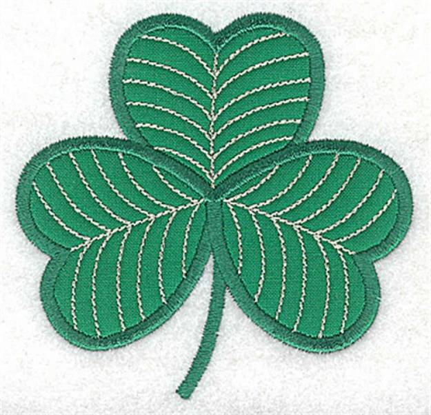 Picture of Shamrock  Applique Machine Embroidery Design
