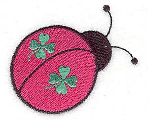 Picture of St. Patricks Ladybug Machine Embroidery Design
