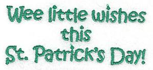 Picture of Wee Little Wishes Machine Embroidery Design