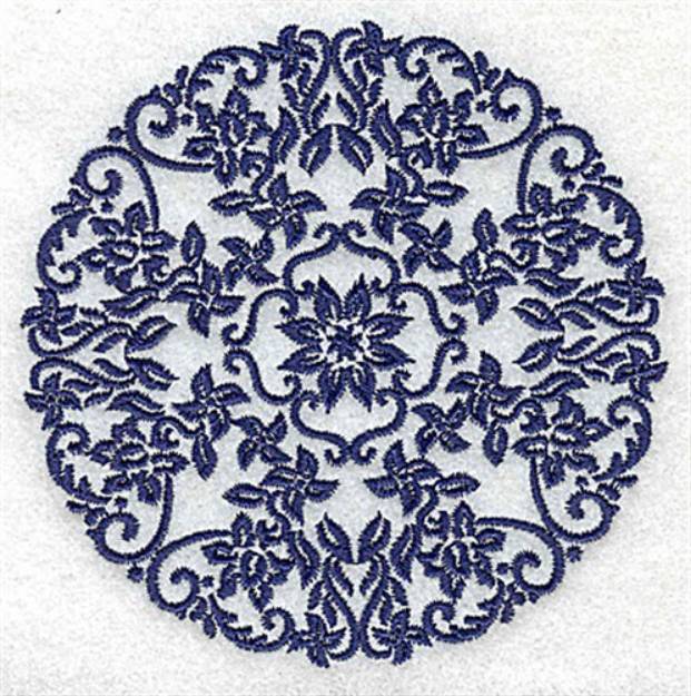 Picture of Fancy Petals Machine Embroidery Design