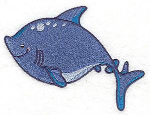Picture of Shark Friend Machine Embroidery Design