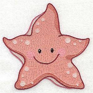 Picture of Starfish Friend Machine Embroidery Design