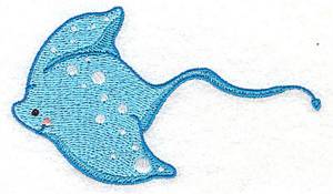 Picture of Stingray Friend Machine Embroidery Design