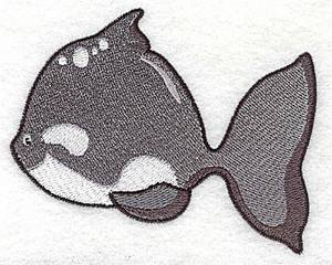 Picture of Fish Friend Machine Embroidery Design
