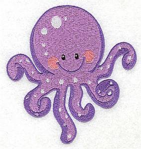 Picture of Octopus Friend Machine Embroidery Design