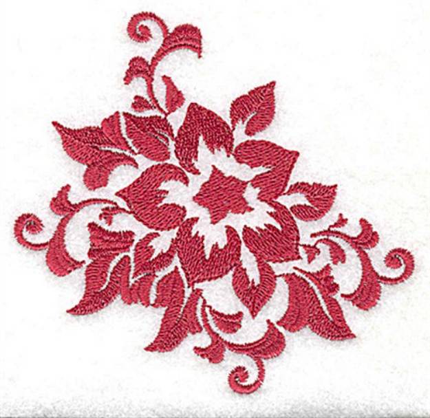 Picture of Pretty Flower Machine Embroidery Design