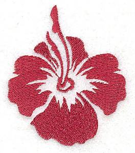 Picture of Hybiscus Blossom Machine Embroidery Design