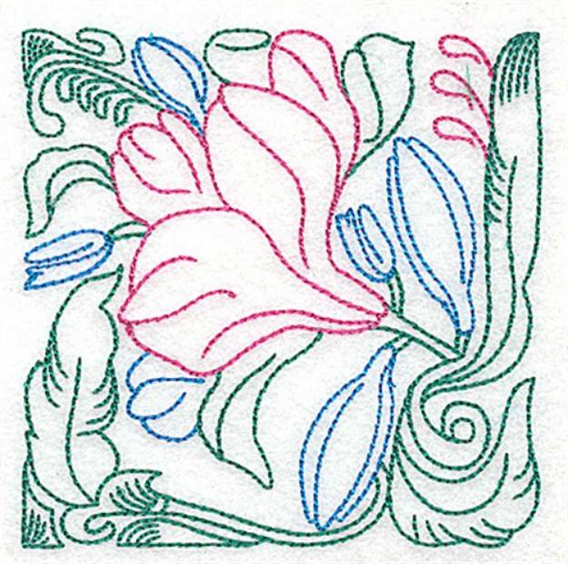 Picture of Tropical Vine Machine Embroidery Design