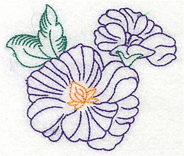 Picture of Pretty Blooms Machine Embroidery Design