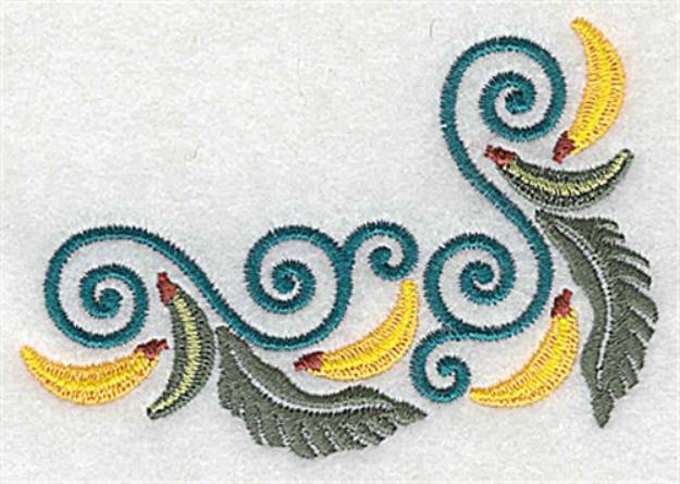Picture of Banana corner Machine Embroidery Design