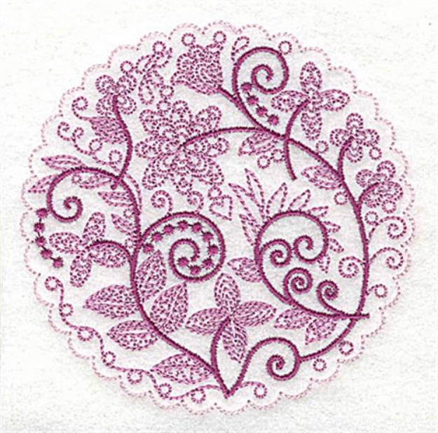 Picture of Whimsical Flowers B Machine Embroidery Design