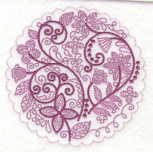 Picture of Whimsical Flowers D Machine Embroidery Design