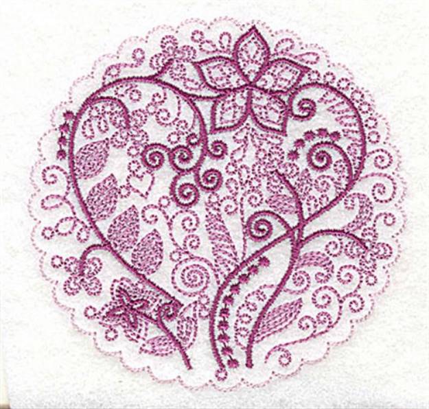Picture of Whimsical Flowers E Machine Embroidery Design