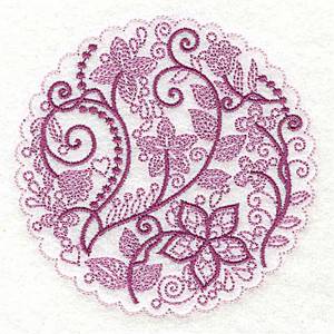 Picture of Whimsical Flowers I Machine Embroidery Design