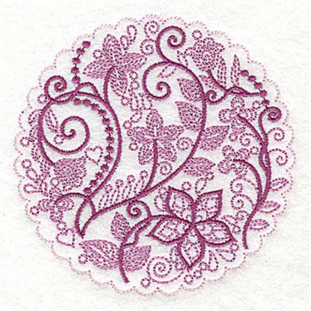 Picture of Whimsical Flowers I Machine Embroidery Design