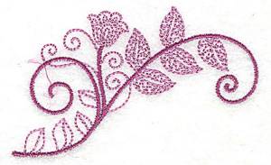 Picture of Whimsical Flower 2 Machine Embroidery Design