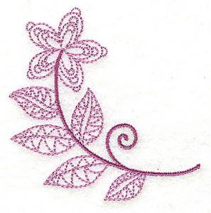 Picture of Whimsical Flower 8 Machine Embroidery Design