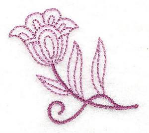 Picture of Whimsical Flower 9 Machine Embroidery Design