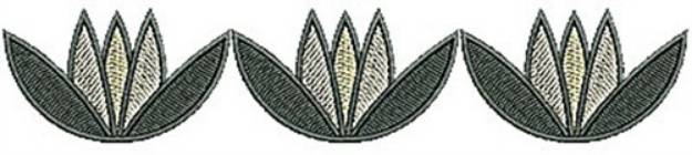 Picture of Southwest Floral Border Machine Embroidery Design