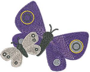 Picture of Bug Butterflies Machine Embroidery Design