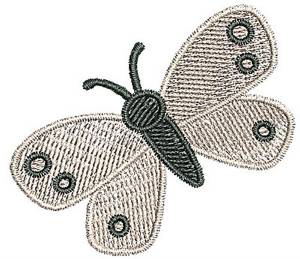 Picture of Butterfly Moth Machine Embroidery Design