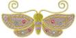 Picture of Butterfly Bug Machine Embroidery Design