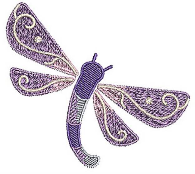 Picture of Bug Dragonfly Machine Embroidery Design