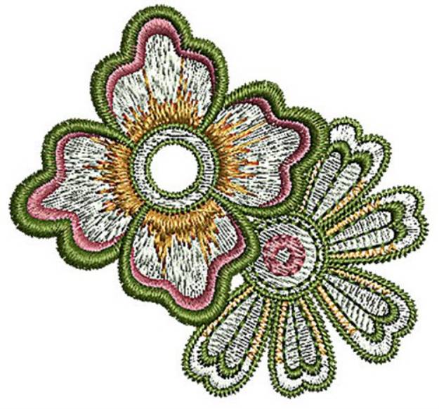 Picture of Henna Blooms Machine Embroidery Design