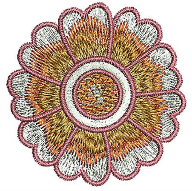 Picture of Blossom Henna Machine Embroidery Design