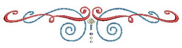Picture of Scrollworks Swirl Border Machine Embroidery Design